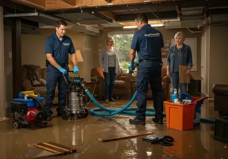 Basement Water Extraction and Removal Techniques process in Castle Hayne, NC