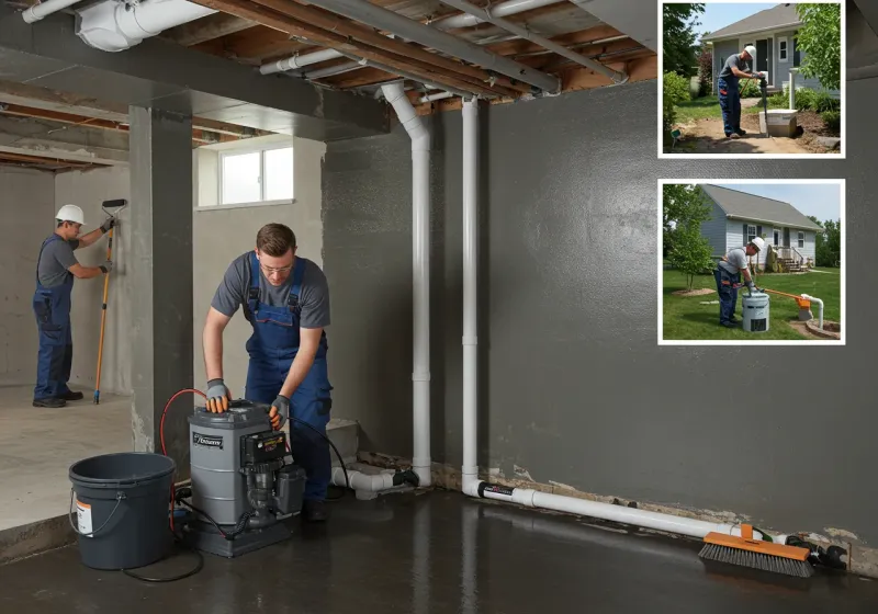 Basement Waterproofing and Flood Prevention process in Castle Hayne, NC